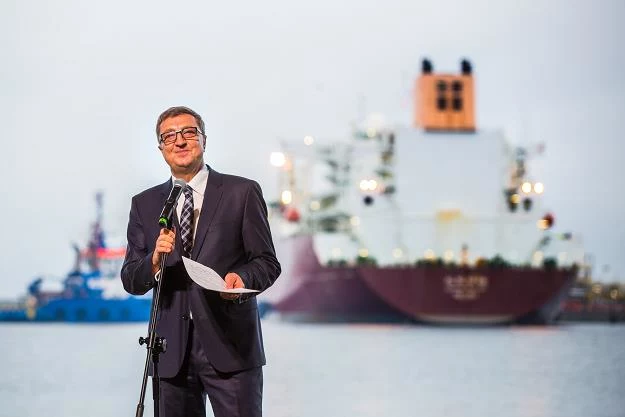 Jan Chadam, prezes Gaz System i Polskiego  LNG