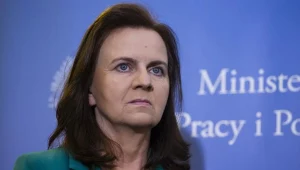 Gertruda Uścinska, prezes ZUS. Fot.Krystian Dobuszyński