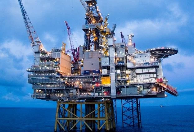 Platforma na złożu Gina Krog na Morzu Północnym /fot. Statoil