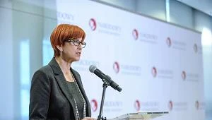 Elżbieta Rafalska, minister rodziny, pracy i polityki społecznej. Fot. Marcin Obara