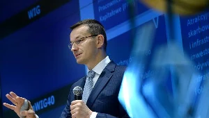 Wicepremier, minister rozwoju Mateusz Morawiecki, dzisiaj na GPW