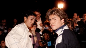 Andrew Ridgeley i George Michael (Wham!) w połowie lat 80.