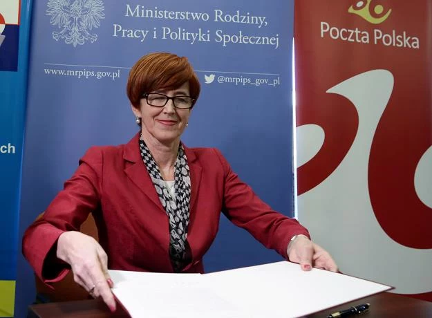 Minister rodziny, pracy i polityki społecznej Elżbieta Rafalska