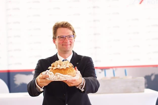 Dyrektor generalny firmy Felix von Nathusius