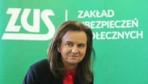 Prof. Gertruda Uścińska - prezes ZUS. Fot. Stanisław Kowalczuk