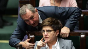 Beata Szydło i Henryk Kowalczyk. Fot. Stanislaw Kowalczuk