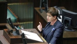 Beata Szydło /fot. Tomasz Gzell