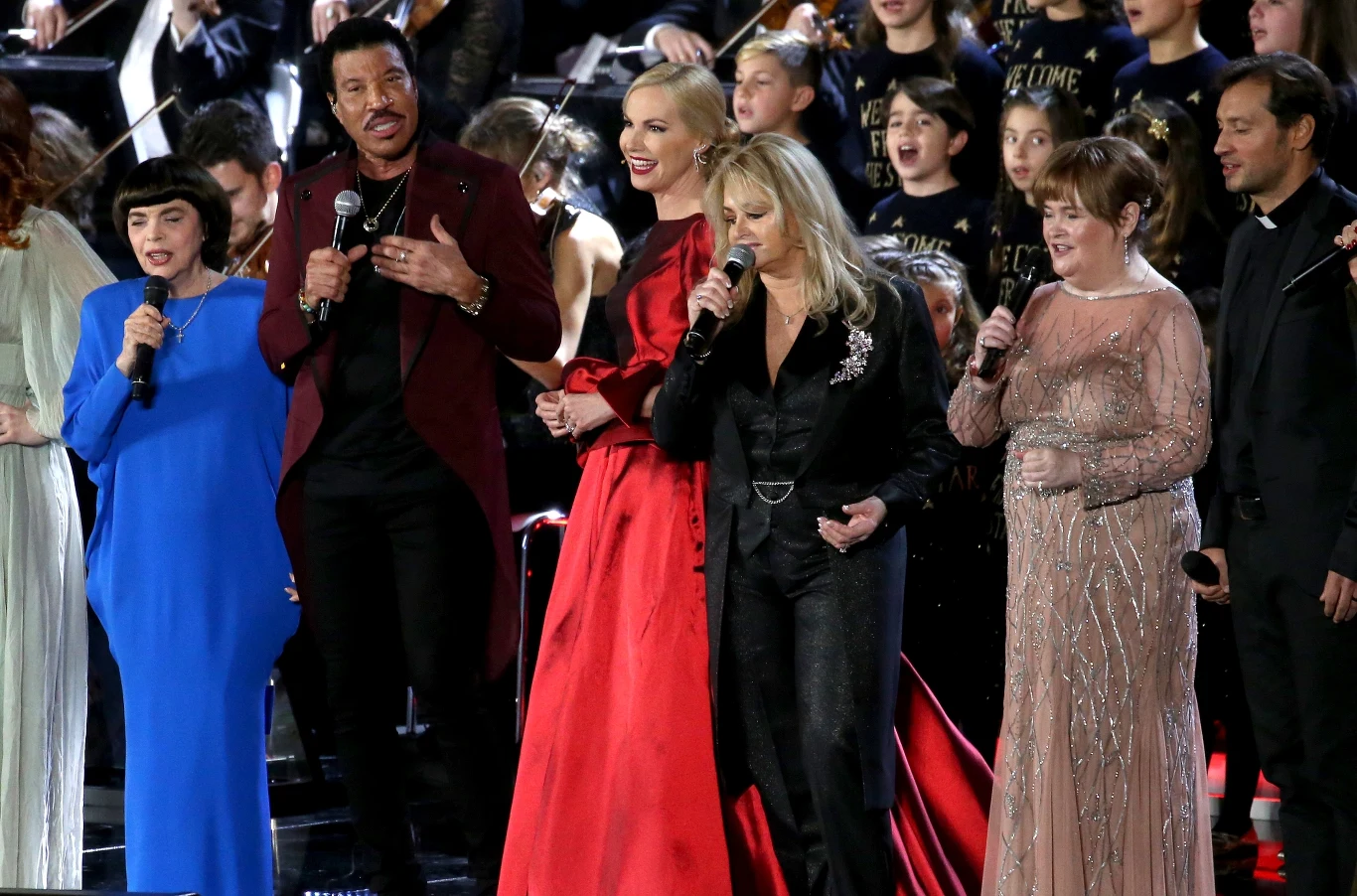 Susan Boyle w towarzystwie wielkich gwiazd