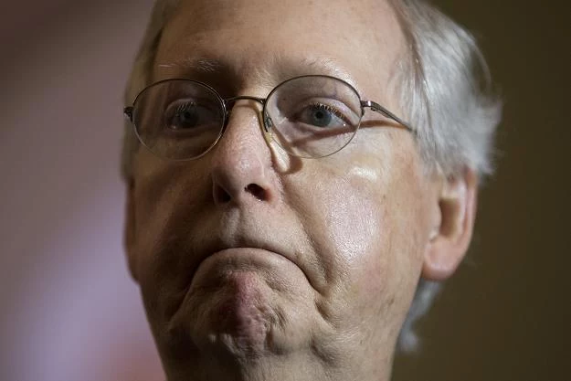 Mitch McConnell, przywódca republikańskiej większości w Senacie USA