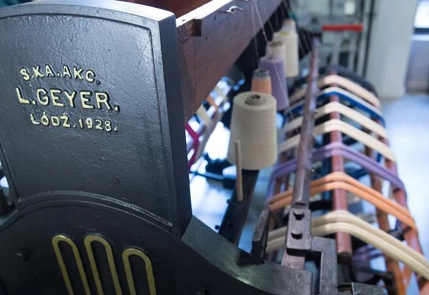 Odrestaurowany motak w Muzeum Włókiennictwa w Łodzi