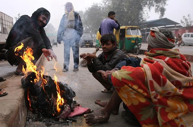 Zima zbiera tragiczne żniwo w Indiach