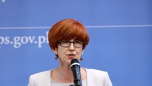 Minister rodziny, pracy i polityki społecznej Elżbieta Rafalska