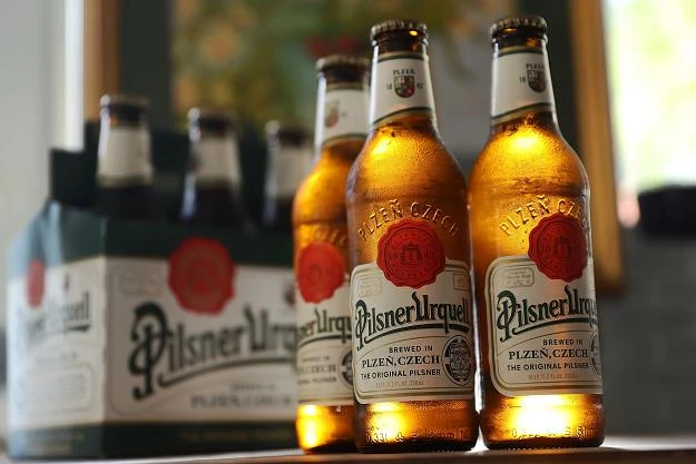 Pilzneńskie piwo tylko z Czech - koniec z produkcją licencyjną. Fot. Joe Raedle