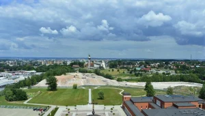 Budowa Trasy Łagiewnickiej w Krakowie. Fot. ALBIN MARCINIAK