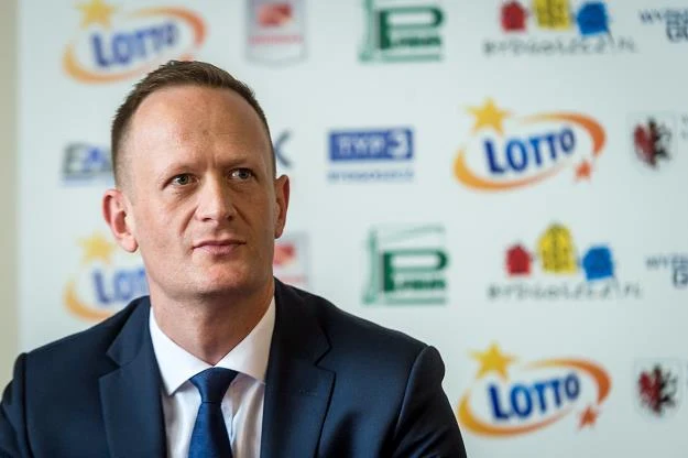 Prezes Totalizatora Sportowego Olgierd Cieślik