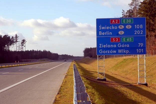 Autostrada A2 Nowy Tomyśl - Świecko. Fot. STEFAN KRÓLIKOWSKI Autostrada A2 Nowy Tomyśl - Świecko. Fot. STEFAN KRÓLIKOWSKI