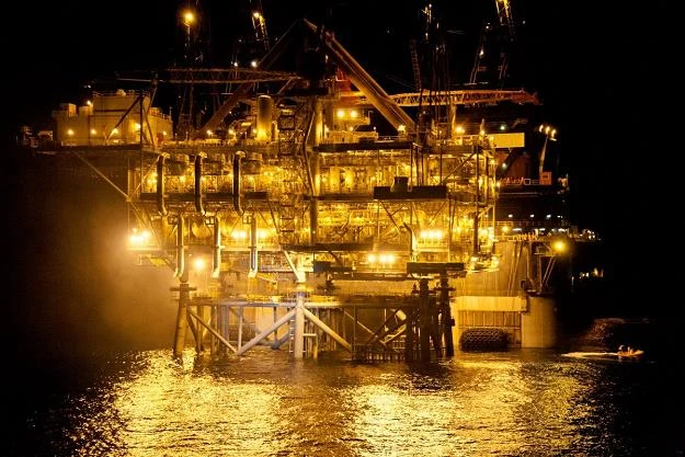 Platforma wiertnicza Delek Drilling na Morzu Środziemnym (złoże Tamar)