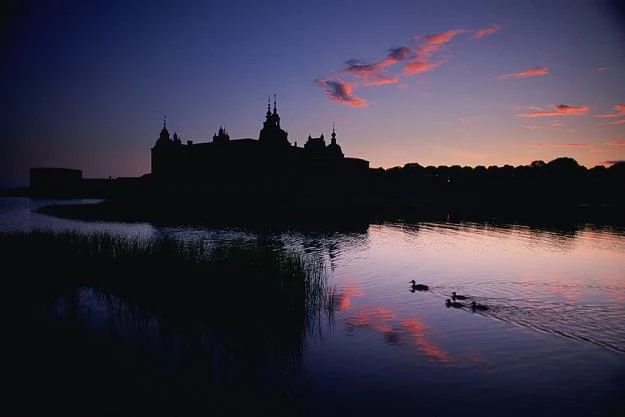 Zamek w Kalmar (południowo-wschodnia Szwecja)