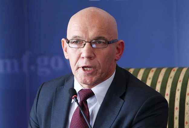 Wiesław Jasiński, wiceminister finansów. Fot. Stanisław Kowalczuk