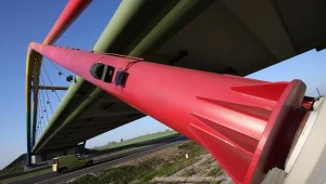 Autostrada A2 w okolicach Konina. Fot. Łukasz Jóźwiak