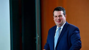 Hubertus Heil, minister pracy i spraw społecznych Niemiec