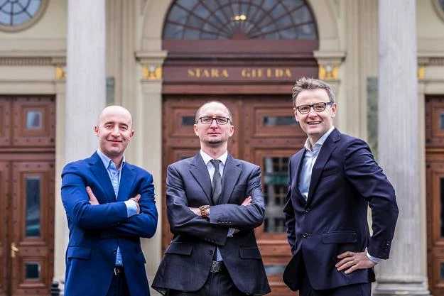 Od lewej: Wojciech Mróz, Dariusz Szczurek, Marcin Łuczyn. Fot. TestArmy Group