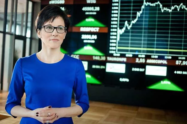 Małgorzata Zaleska - powołana przed rokiem prezes GPW