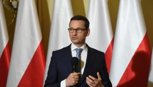 Premier Mateusz Morawiecki. Fot. Jacek Bednarczyk