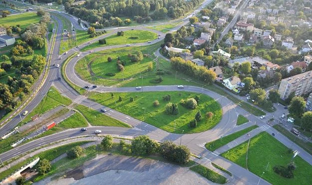 Będzin z lotu ptaka