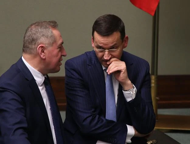 Henryk Kowalczyk (L) i Mateusz Morawiecki. Fot. Sławomir Kamiński