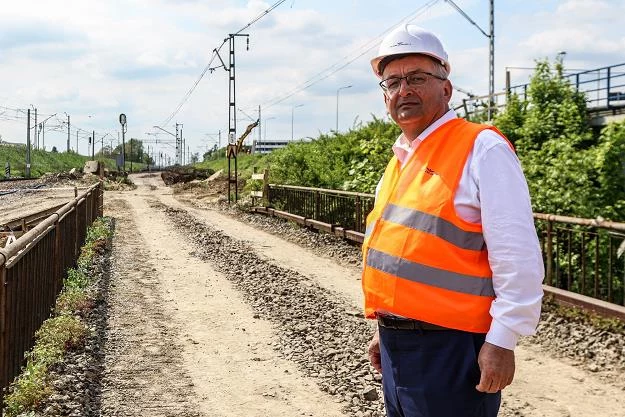 Andrzej Adamczyk, minister infrastruktury. Fot. Jan Graczyński