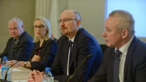 (L-P) Adam Glapiński, Teresa Czerwińska, Marcin Pachucki, Zdzisław Sokal - członkowie KSF