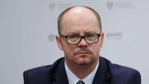 Przemysław Sypniewski, prezes Poczty Polskiej. Fot Krystian Maj