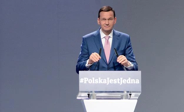 Wicepremier, minister rozwoju i finansów Mateusz Morawiecki