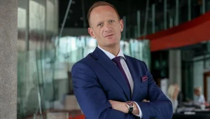 Olgierd Cieśłik, prezes Totalizatora Sportowego. Fot. MAREK WIŚNIEWSKI "Puls Biznesu "