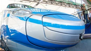 Pendolino na dworcu we Wrocławiu