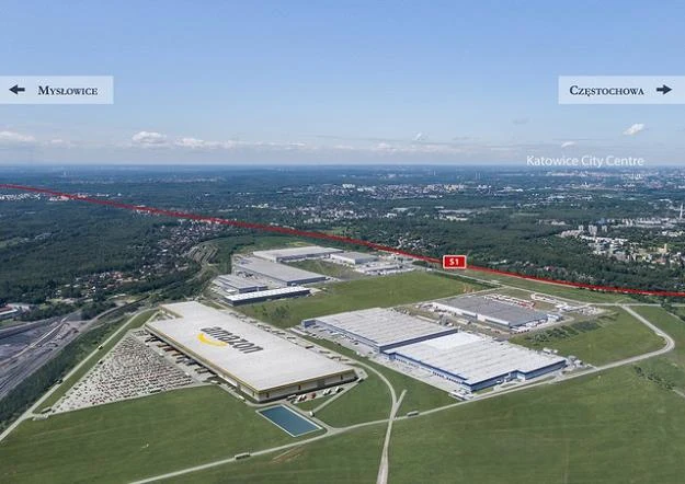 Amazon Sosnowiec - wizualizacja