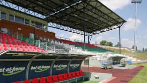 Prezes Zagłębia Sosnowiec (nz. Stadion Ludowy) i naczelnik skarbówki zatrzymani. Marek Fot. Kuwak