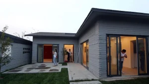 Willa w Binzhou została wydrukowana na drukarce 3D. Źrodło: STR / China OUT