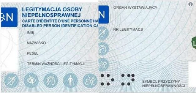 MRPiPS: od września - nowy wzór legitymacji dla osób dla niepełnosprawnych