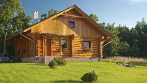 W Polsce niechętnie buduje się domy z drewna