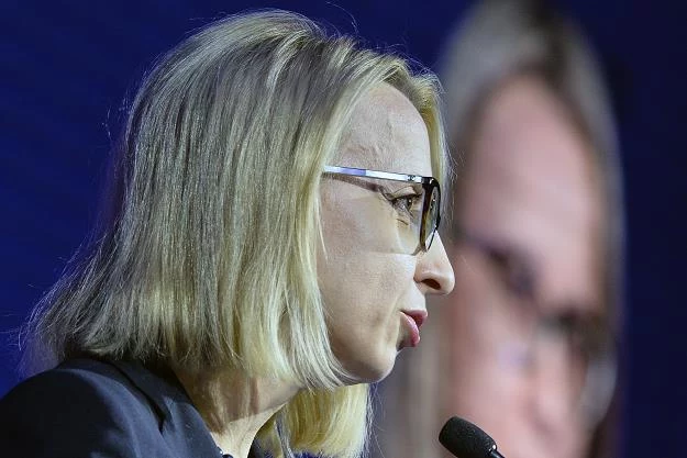 Teresa Czerwińska, minister finansów. Fot. Łukasz Dejnarowicz
