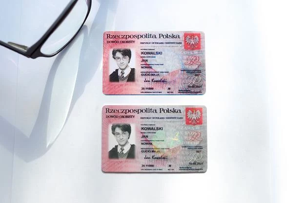 Kolekcjonerski dowód osobisty możre być wykorzystany