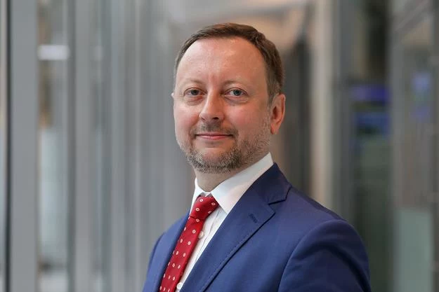 Grzegorz Kurdziel, wiceprezes Poczty Polskiej. Fot. Marek Wiśniewski "Puls Biznesu "
