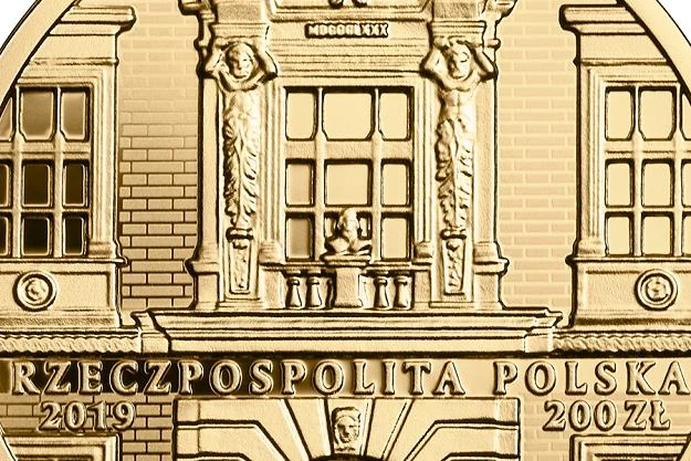 200-lecie Akademii Sztuk Pięknych im. Jana Matejki w Krakowie, 200 zł, detal awersu