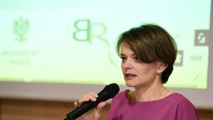 Minister przedsiębiorczości i technologii Jadwiga Emilewicz