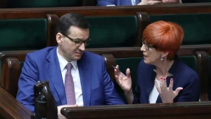 Elżbieta Rafalska i Mateusz Morawiecki