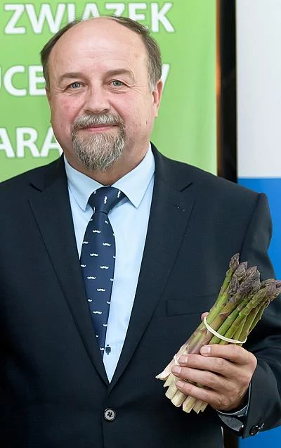 Prezes Polskiego Związku Producentów Szparaga Marian Jakobsze