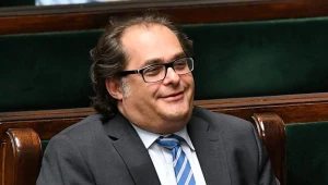 Marek Gróbarczyk,minister gospodarki wodnej i żeglugi śródlądowej. Fot. Rafał Oleksiewicz