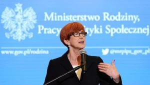 Elżbieta Rafalska, minister rodziny, pracy i polityki społecznej. Fot. Tomasz Gzell